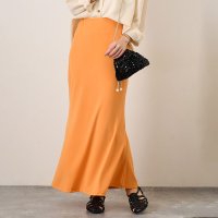 REAL STYLE/リアルスタイル REAL STYLE マーメイドスカート ロング 黒 白 薄手 春 夏 タイト レディース ボトムス ウエストゴム オフィス きれいめ ストレッ/508030880