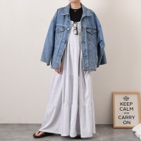 REAL STYLE/リアルスタイル REAL STYLE ワンピース レディース 春 夏 秋 きれいめ ロング マキシ キャミソール コットン 綿 カットソー ゆったり 大きいサイ/508030885