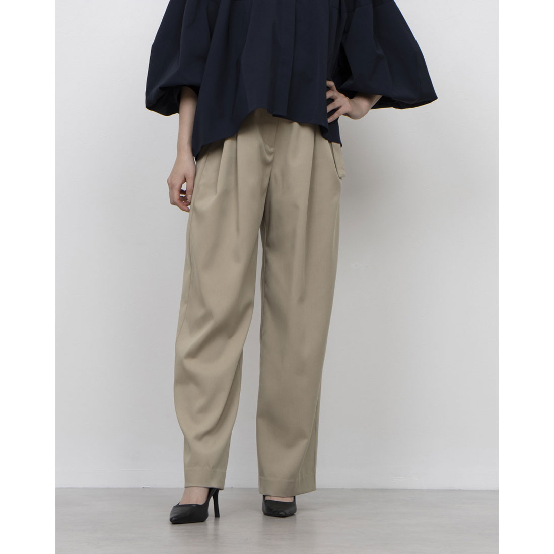 クラネ CLANE WAIST BELT DAD PANTS(508030915) | クラネ(CLANE クラネ CLANE WAIST BELT DAD PANTS(508030915) | クラネ(CLANE