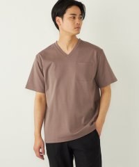 SHIPS Colors  MEN/《一部追加予約》SHIPS Colors:〈接触冷感〉シルケット コットン Vネック TEE◆/508031134