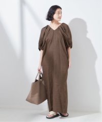 journal standard  L'essage /Linen ボリュームスリーブワンピース/508031147