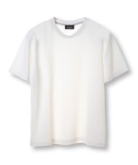 Men's Bigi/シェブロン柄リンクスジャカードTシャツ<接触冷感><抗菌防臭>/508031333