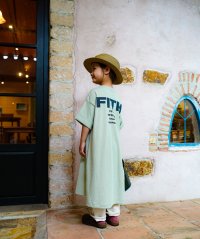 FITH/フィス FITH Smooth Cotton Jersey and Back Logo Dress/508031498