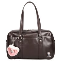 Sanrio characters/サンリオ Sanrio ボストンバッグ ショルダーバッグ スクールバッグ スクバ レディース 17L ハートポーチ付き 斜めがけ 合皮 253322/508031544