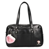 Sanrio characters/サンリオ Sanrio ボストンバッグ ショルダーバッグ スクールバッグ スクバ レディース 17L ハートポーチ付き 斜めがけ 合皮 253324/508031546