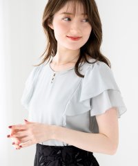MISCH MASCH/ミッシュマッシュ MISCH MASCH 2025SS パールダブルフリル袖ブラウス/MM528101/508031611