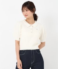 MISCH MASCH/【WEB限定】ミッシュマッシュ MISCH MASCH 2026春夏新作 ケーブル刺繍ポロニット/MM558304/508031618