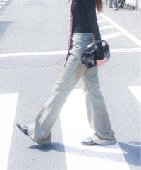 PULP/【Geek Office / ギークオフィス】LCDC CUT－OUT WAIST WASHED DENIM/508031733