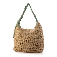 cache cache/カシュカシュ cache cache ドロストギャザーハンドル柄編2wayトート/508031844