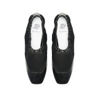 Emma Francis/【25SS】エマ フランシス Emma Francis ギャザー ネット フラットパンプス/508031846