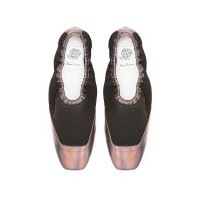 Emma Francis/【25SS】エマ フランシス Emma Francis ギャザー ネット フラットパンプス/508031846
