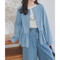 KOBE LETTUCE/コウベレタス KOBE LETTUCE バルーンペプラムデニムジャケット [K1359]/508031865
