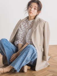 Droite Lautreamont/ドロワット ロートレアモン Droite lautreamont ASAMI3rdテーラードジャケット≪手洗い可能≫/508031919