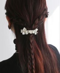colleca la/コレカラ colleca la マットメタルフラワーヘアカフ/ヘアフック/508031959
