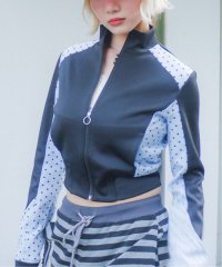PULP/【Geek Office / ギークオフィス】TUOMIO / トゥオミオ DOT LAYERED TRACK TOP/508032048