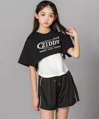 ZIDDY/重ね着風Tシャツ＆ショートパンツセット(130~160cm)/508012943