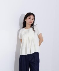 N Natural Beauty Basic/タックフルブラウス/508029609