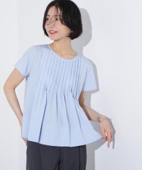 N Natural Beauty Basic/タックフルブラウス/508029609
