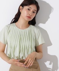 N Natural Beauty Basic/タックフルブラウス/508029609