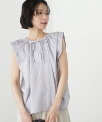 N Natural Beauty Basic/タックショルダーブラウス/508029610