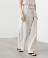 N Natural Beauty Basic/ベルト付きラップ風ワイドパンツ/508029614
