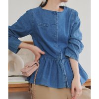 KOBE LETTUCE/コウベレタス KOBE LETTUCE バルーンペプラムデニムジャケット [K1359]/508031865