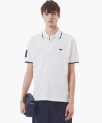 LACOSTESPORTS MENS/ラコステ LACOSTE スリーブネームパッチ鹿の子地ポロシャツ/508032748