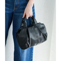 Honeys/ハニーズ Honeys やわらかハンドバッグ ハンドバッグ バッグ 鞄 スタッフコラボ オフィス きれいめ 合皮 フェイクレザー ショルダー付き ロゴ レディー/508033082