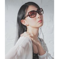 Honeys/ハニーズ Honeys ナロースクエアサングラス めがね サングラス プラスチックフレーム 太めフレーム UVカット スクエア型 ビジュー付き おしゃれ レディ/508033094