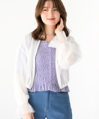 MISCH MASCH/ミッシュマッシュ MISCH MASCH 2025SS チュール袖リボンブルゾン/MM518507/508033151