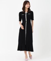 MISCH MASCH/ミッシュマッシュ MISCH MASCH 2025SS クルーネック配色ニットワンピース/MM527409/508033159