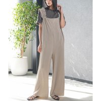mili an deni/ミリアンデニ mili an deni カットプリーツオールインワン/508033163