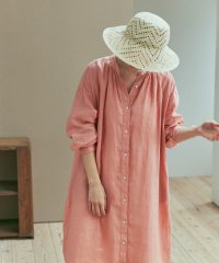 URBAN RESEARCH DOORS/リネンギャザーワンピース/508033190