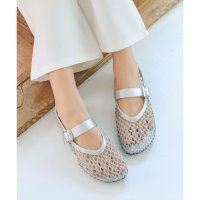 KOBE LETTUCE/コウベレタス KOBE LETTUCE メッシュフラットパンプス [I2644]/508033415