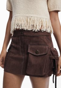 Desigual/デシグアル Desigual FALBROWN スカートショート/508033454