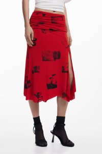 Desigual/デシグアル Desigual FALCOLLAGE スカートひざ丈/508033457