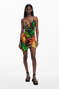 Desigual/デシグアル Desigual トロピカルショートドレス/508033460