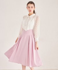 tocco closet/トッコクローゼット tocco closet バックレースアップハートカットハイウエストタックフレアスカート/508033514