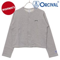 ORCIVAL/オーシバル ORCIVAL CREW NECK CARDIGAN TOP－GREY [OR－C0435－MAZ SS25]/508033525