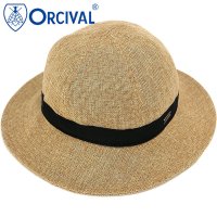 ORCIVAL/オーシバル ORCIVAL 6PANEL NATURAL HAT BLACK [OR－H0281－RLP SS25]/508033526