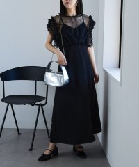 MAISON BREEZE/メゾンブリーズ MAISON BREEZE チュールフリルドッキングワンピース/508033540