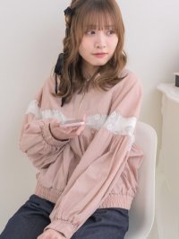 Emsexcite/エムズエキサイト ems excite レースドッキングブルゾン/508033956