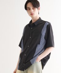 tk.TAKEO KIKUCHI/ストライプスイッチシャツ/508034040