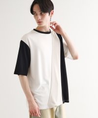 tk.TAKEO KIKUCHI/【UV、接触冷感】ナナメ切替アソートTシャツ/508034044