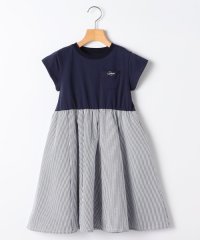 SHIPS KIDS/SHIPS KIDS:140～150cm / パネル 切替 ワンピース/508034500