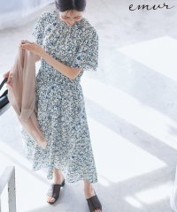 ROPE' PICNIC/【emur/エミュール】マーガレット柄シャーリングワンピース/508034545