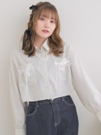 Emsexcite/エムズエキサイト ems excite レースリボン付シャツ/508034582