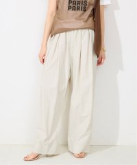 SLOBE IENA/撥水タフタタックギャザーイージーパンツ/508034704
