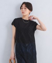 green label relaxing/グロッシー フレンチスリーブ Tシャツ －制菌－/508035034