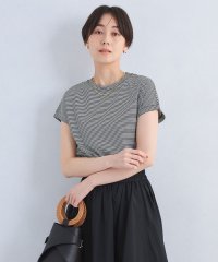 green label relaxing/グロッシー フレンチスリーブ Tシャツ －制菌－/508035034